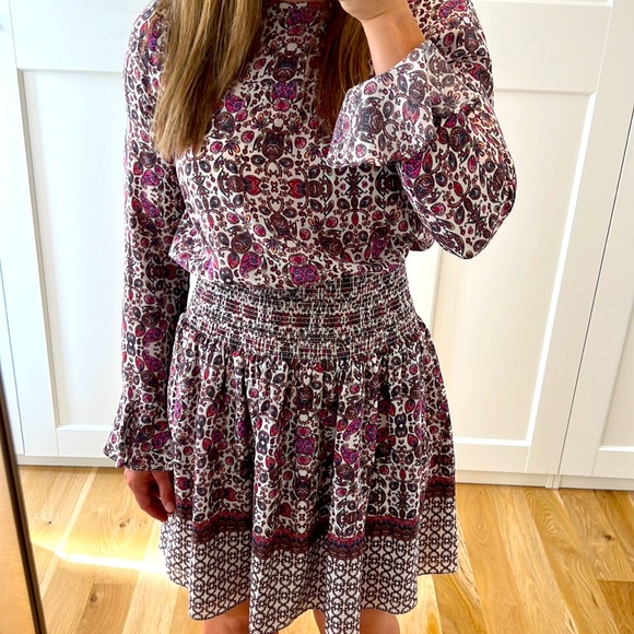 Shoshanna size 2 Paisley silk dress - Picture 4 of 8